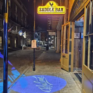 Outside signage
