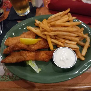 Fish and fries.