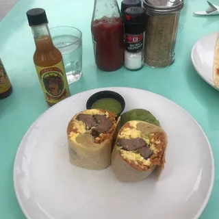 Steak and Egg Burrito