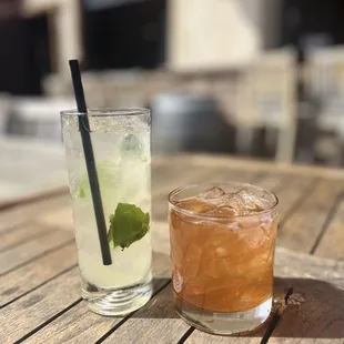 Skinny Mojito and Not So Old Fashion @ The Saddle Ranch