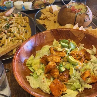 Crunchy Buffalo Chicken Salad