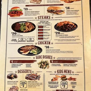 Menu online had wrong prices. Current menu 11/2024.