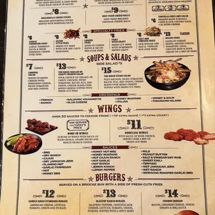 Menu online had wrong prices. Current menu 11/2024.