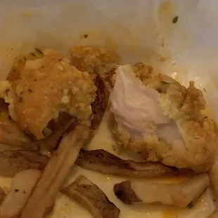 Raw chicken