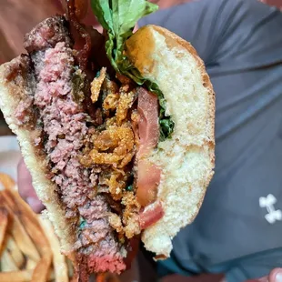 Jalapeño bacon cheeseburger