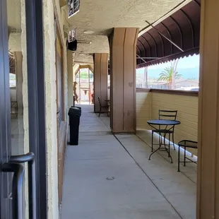 New bigger patio