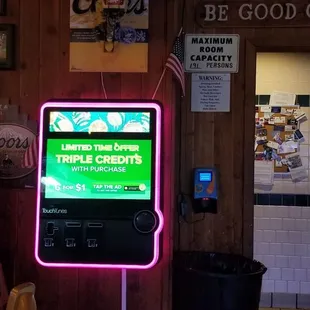 That&apos;s the new and improved, fancy pants juke box.