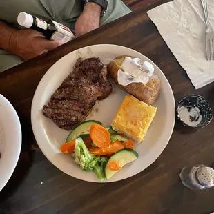 Happy hour Friday special-NY steak