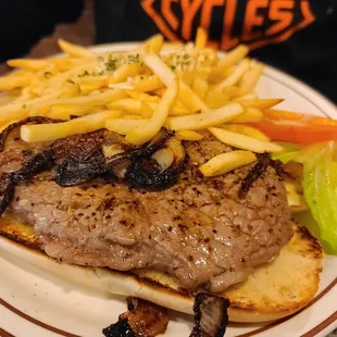 NY steak sandwich