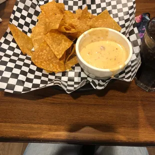 Chips and Queso are fantastic!