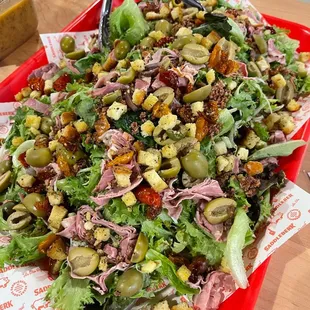 Antipasto Salad - Not actual size