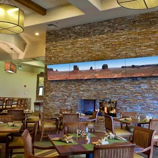 MountianView Bar and Grill's bar area is a gathering place for food and drinks.