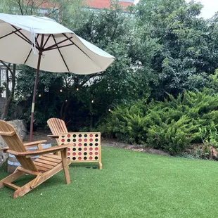 Chill space in the back.