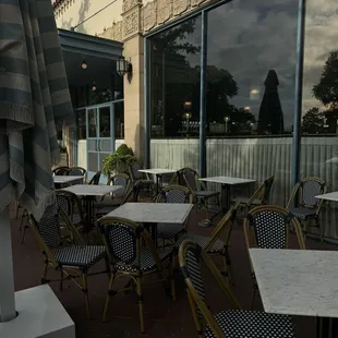 Outdoor seating