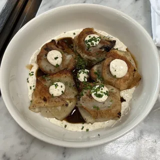 Seared Veal Dumplings