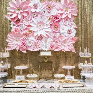 Summer Wedding Sweets Table