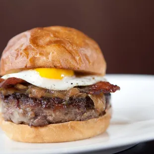 Black Label Burger on Amish Bun from Crow Bar &amp; Kitchen - Corona Del Mar