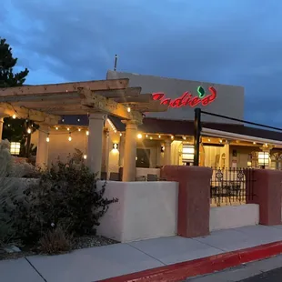 Outside of restaurant