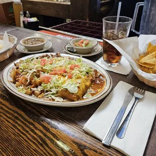 Crispy Smothered Chili Relleno