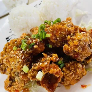 Spicy Garlic Chicken
