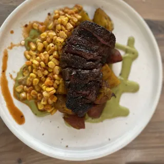 Dry Rubbed Hanger Steak