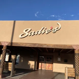 outside of restaurant