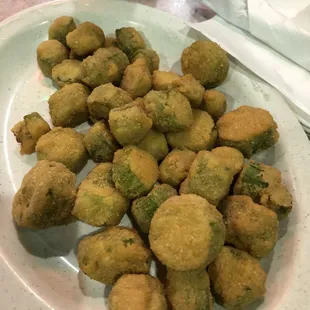 Fried okra