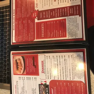 I did not photo of the  breakfast menu,  its a diner...