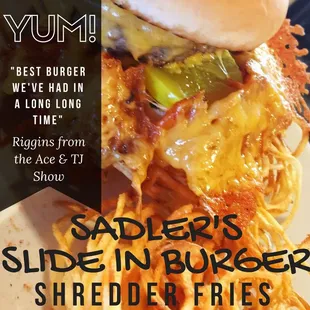 Great reviews on our Burger!! From The Ace &amp; Tj Morning Show!