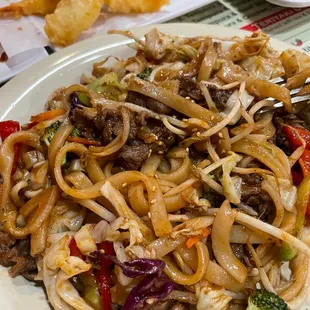 Spicy stir fried noodles