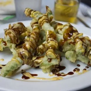 Free bday asparagus tempura