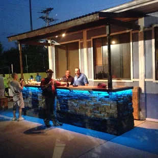 Awesome patio and outdoor bar!