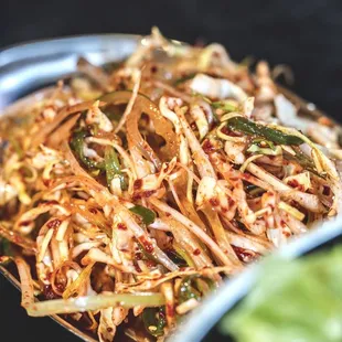 Spicy Green Onion Salad.