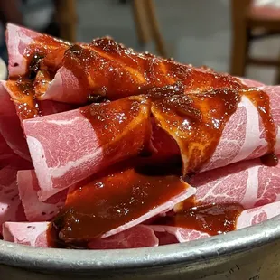 Famous spicy pork