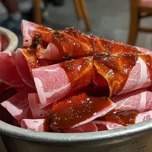 Spicy pork