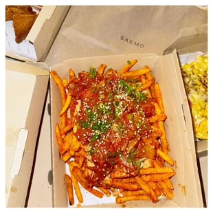 Kimchi style fries