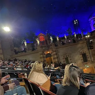 View Left from Balcony Center - Row E - Seat 116