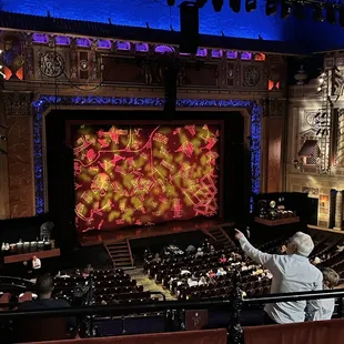 From the lower balcony left