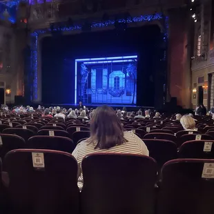 Orch R seat 26 and 28