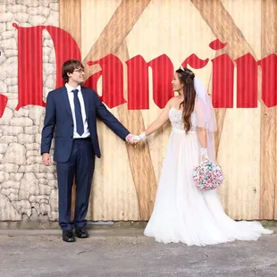 Outside the Hall, on Scholz's patio area
