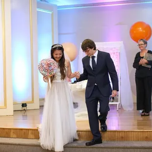 Gettin' married, done deal!