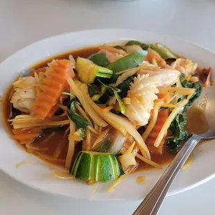 Seafood Spicy Combo (Ginger added)