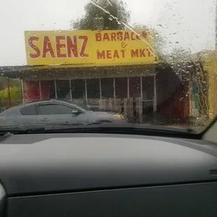 a view from inside a car