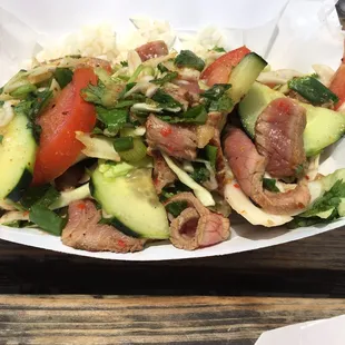 Special - Thai Beef Salad. You should always try their specials because they are amazing!