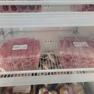 frozen meats