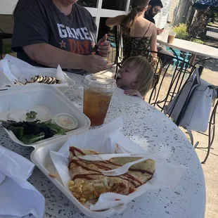 Everything is so good. Even the baby is a big fan