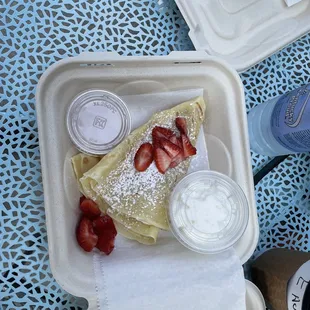 Berries and Cream Crepe