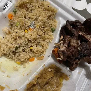 Found foil in my meal. Fried Rice