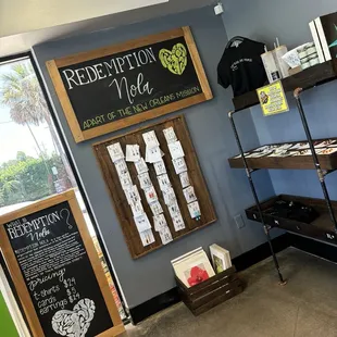 10% of sales of these items goes to Redemption Mola that supports the Mew Orleans Mission