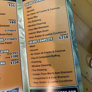 Vehicle detail options &amp; pricing 6/8/24